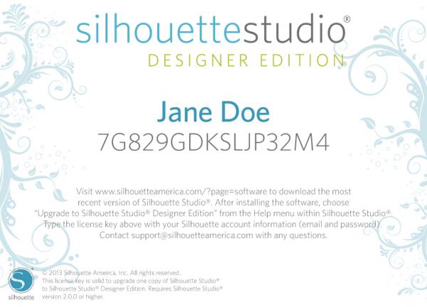 silhouette studio designer edition keygen