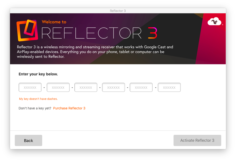 Reflector License Key